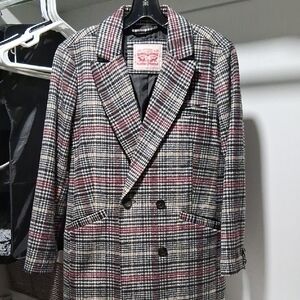 Levi's Checkered Wool Blend Jacket